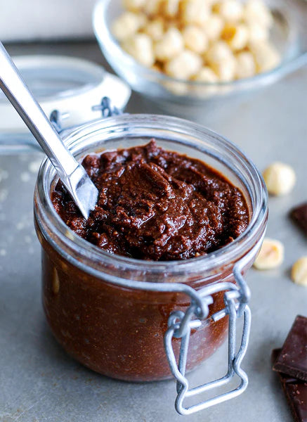 Healthy Nutella no added sugar.