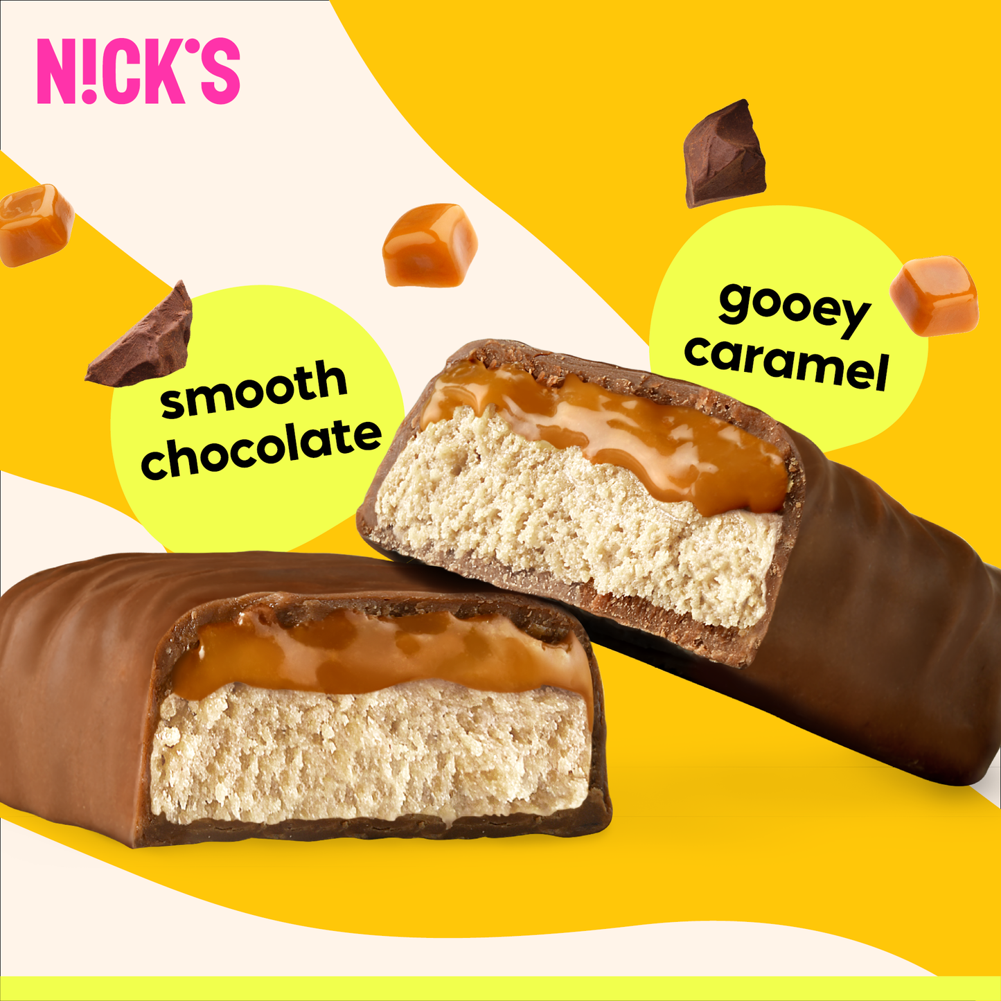 Protein bar caramel chocolate 12 x 50g