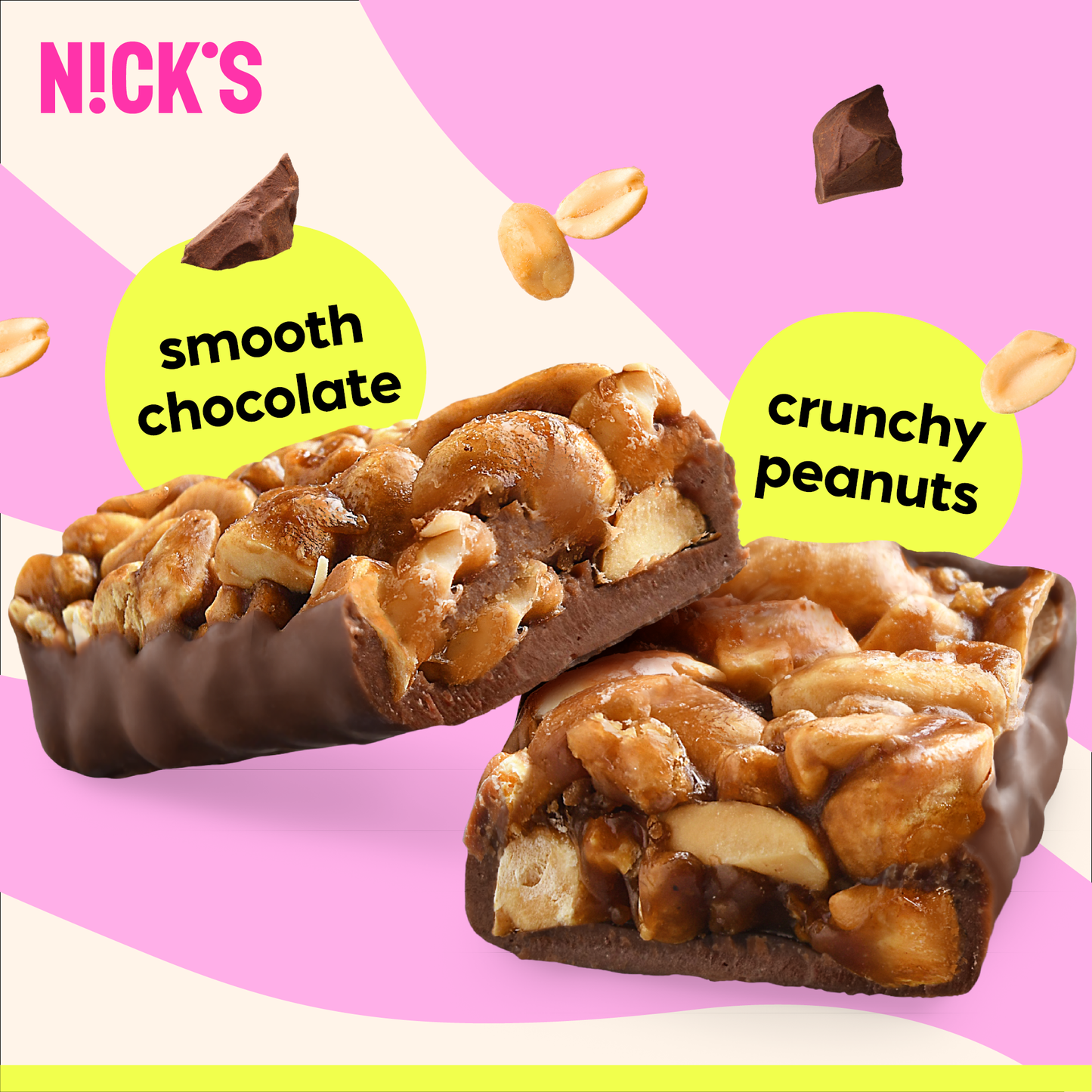 Nut bar Peanut crunch 12 x 40g