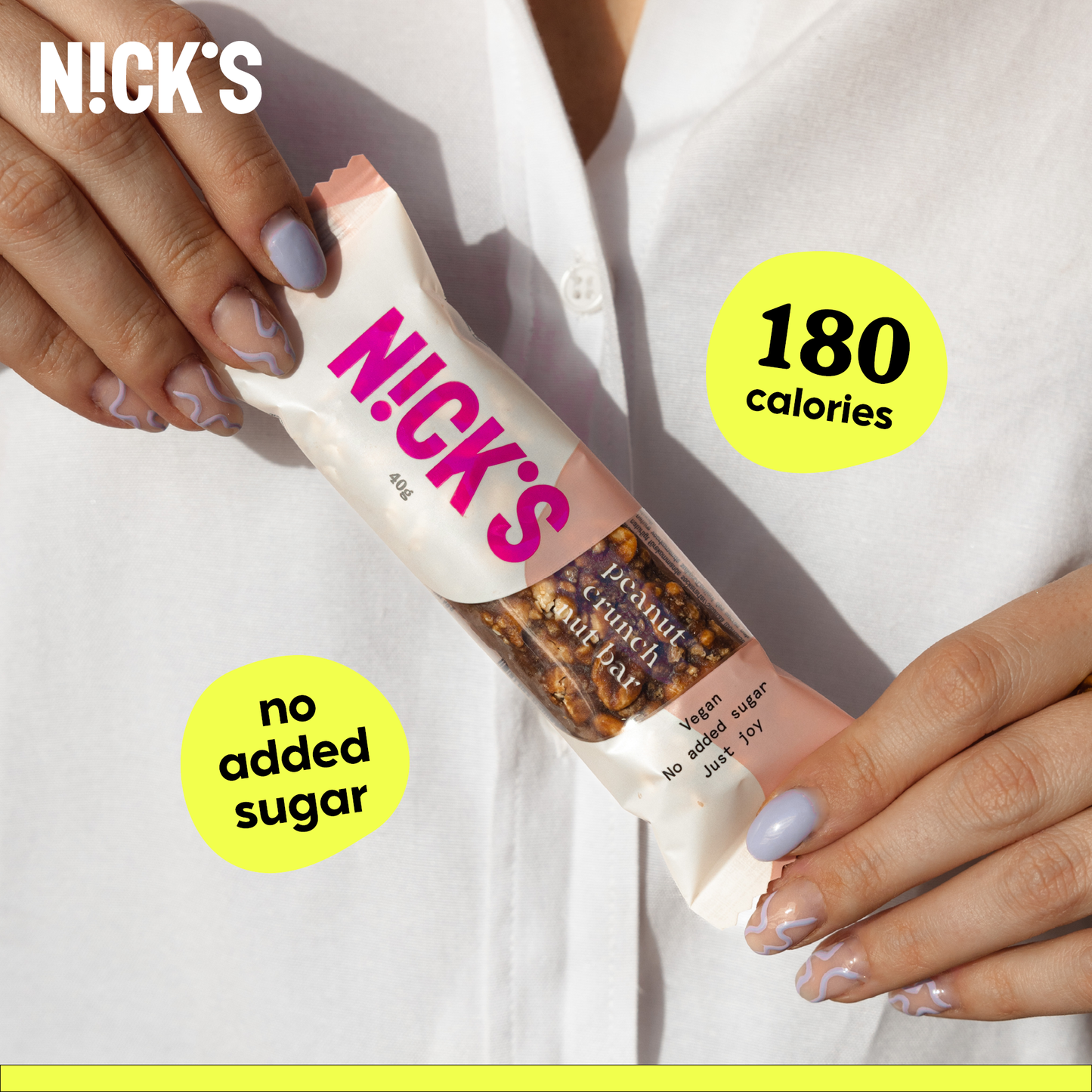 Nut bar Peanut crunch 12 x 40g