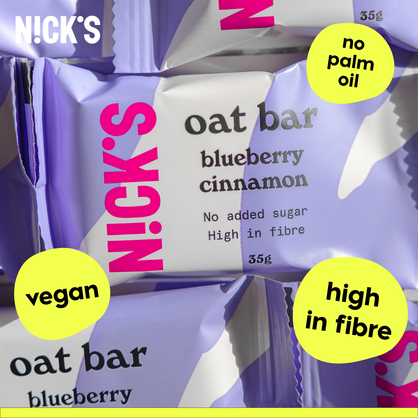 Oat bar blueberry cinnamon 12 x 35g