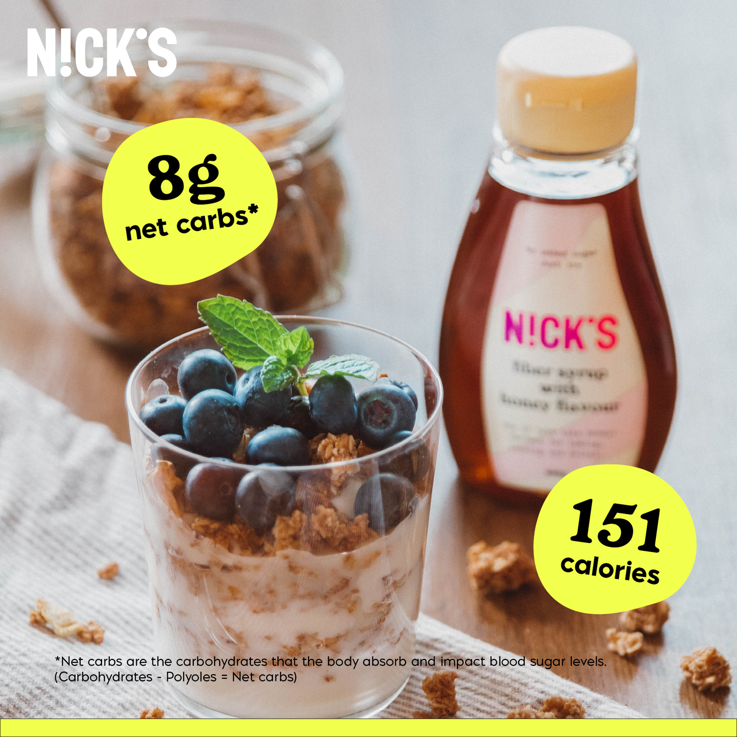 Fiber syrup maple flavour 300g