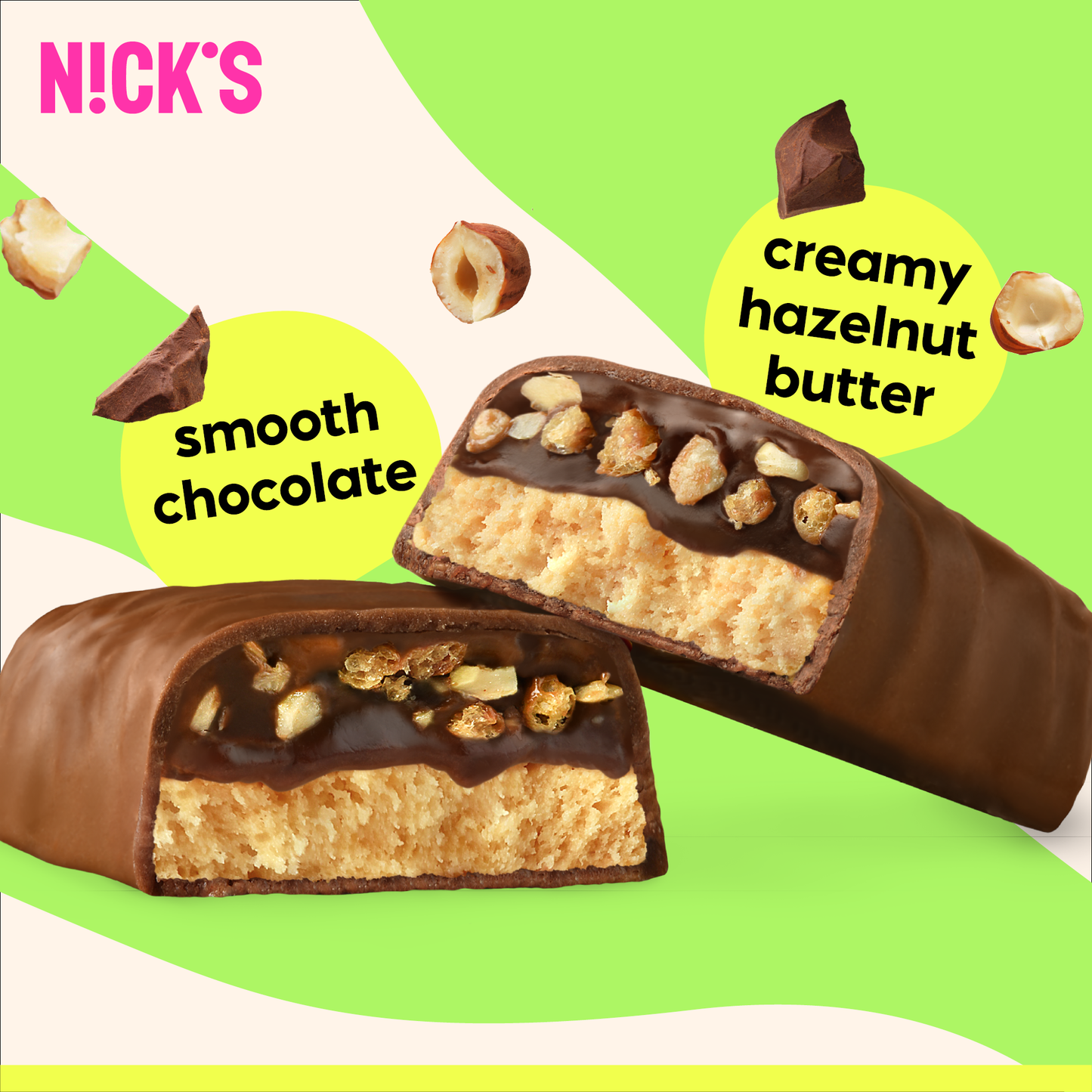 Protein bar hazelnut chocolate 12 x 50g