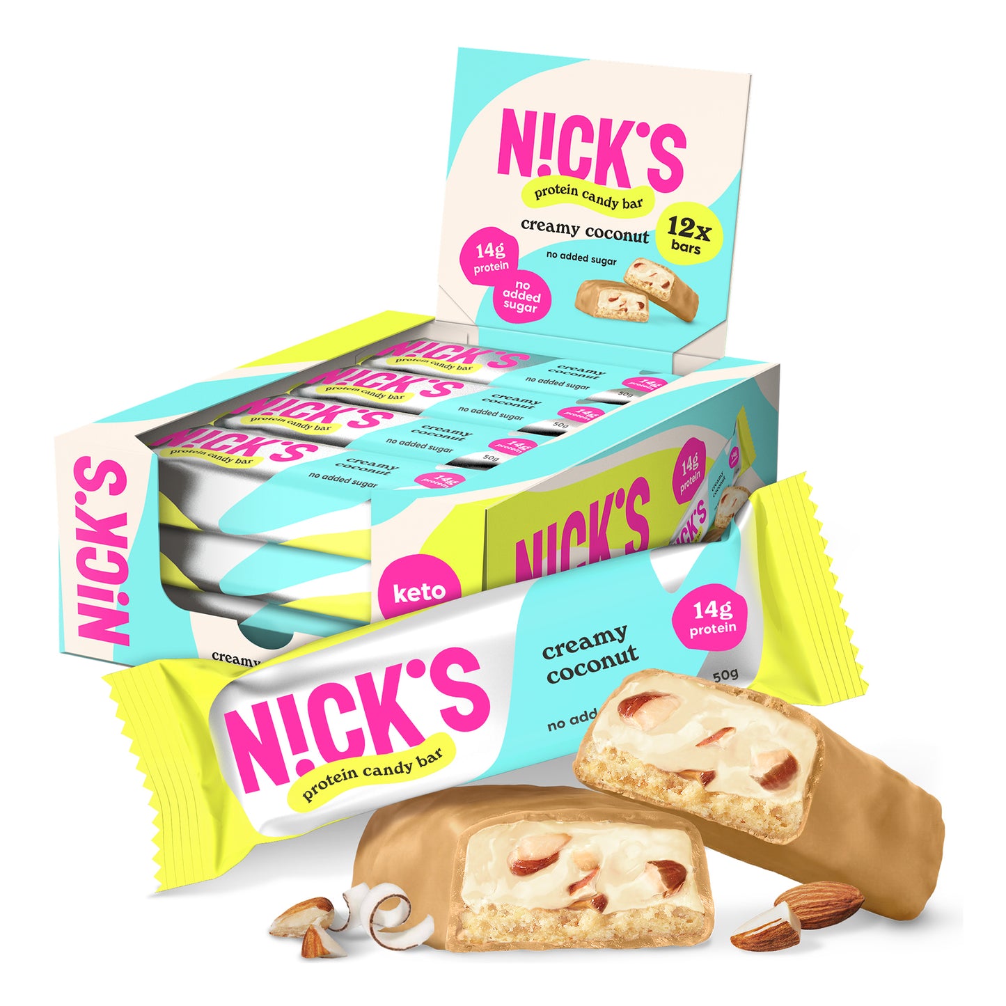 Protein bar creamy coconut 12 x 50g