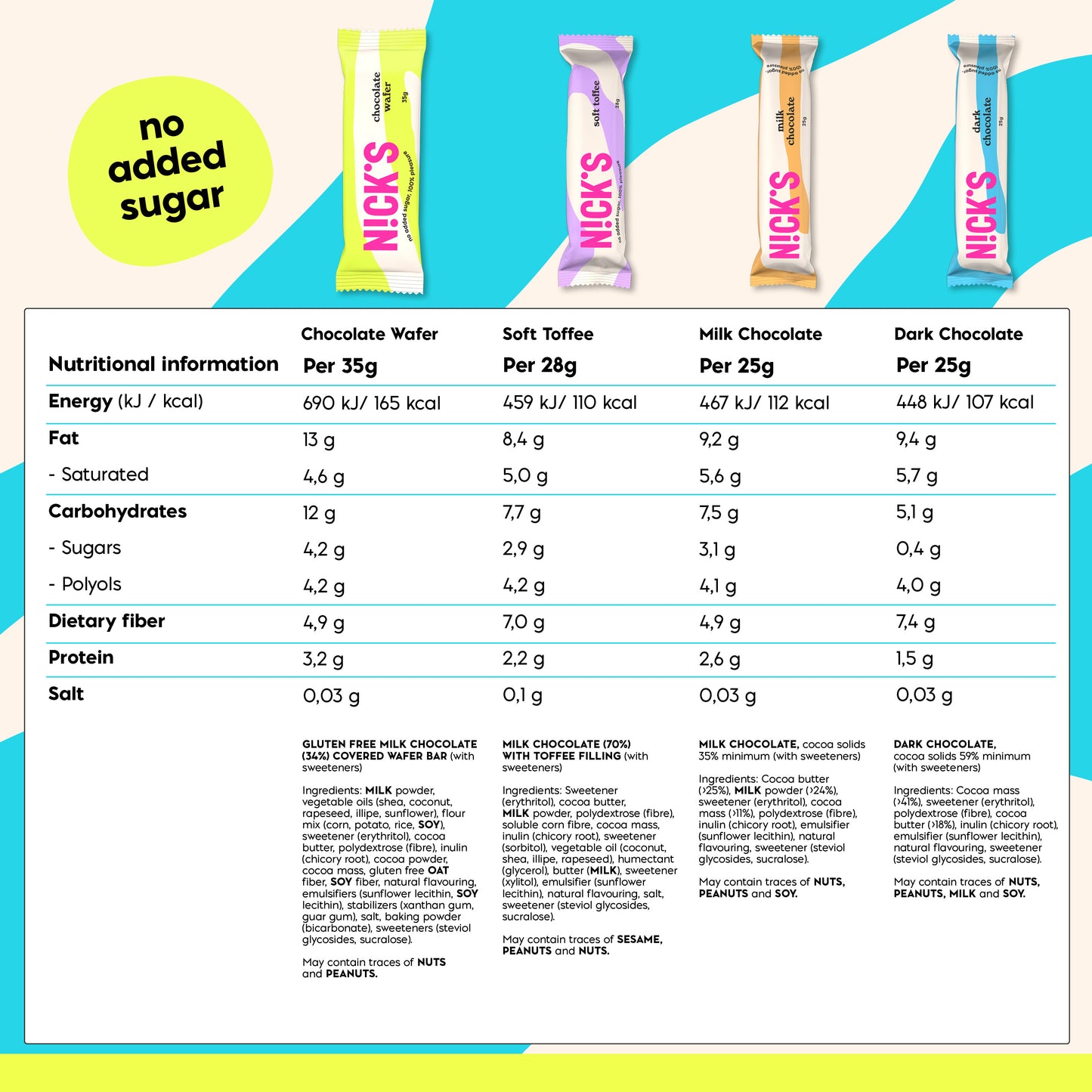 Chocolate mix 12 bars
