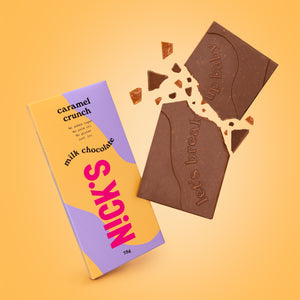 
            
                Load image into Gallery viewer, Milk chocolate &amp;amp; caramel crunch 3 x 75g
            
        