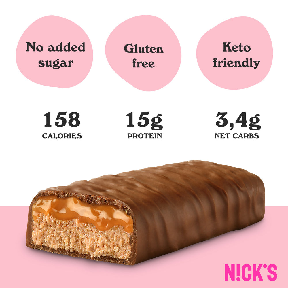 
            
                Load image into Gallery viewer, Protein bar caramel 12 x 50g
            
        