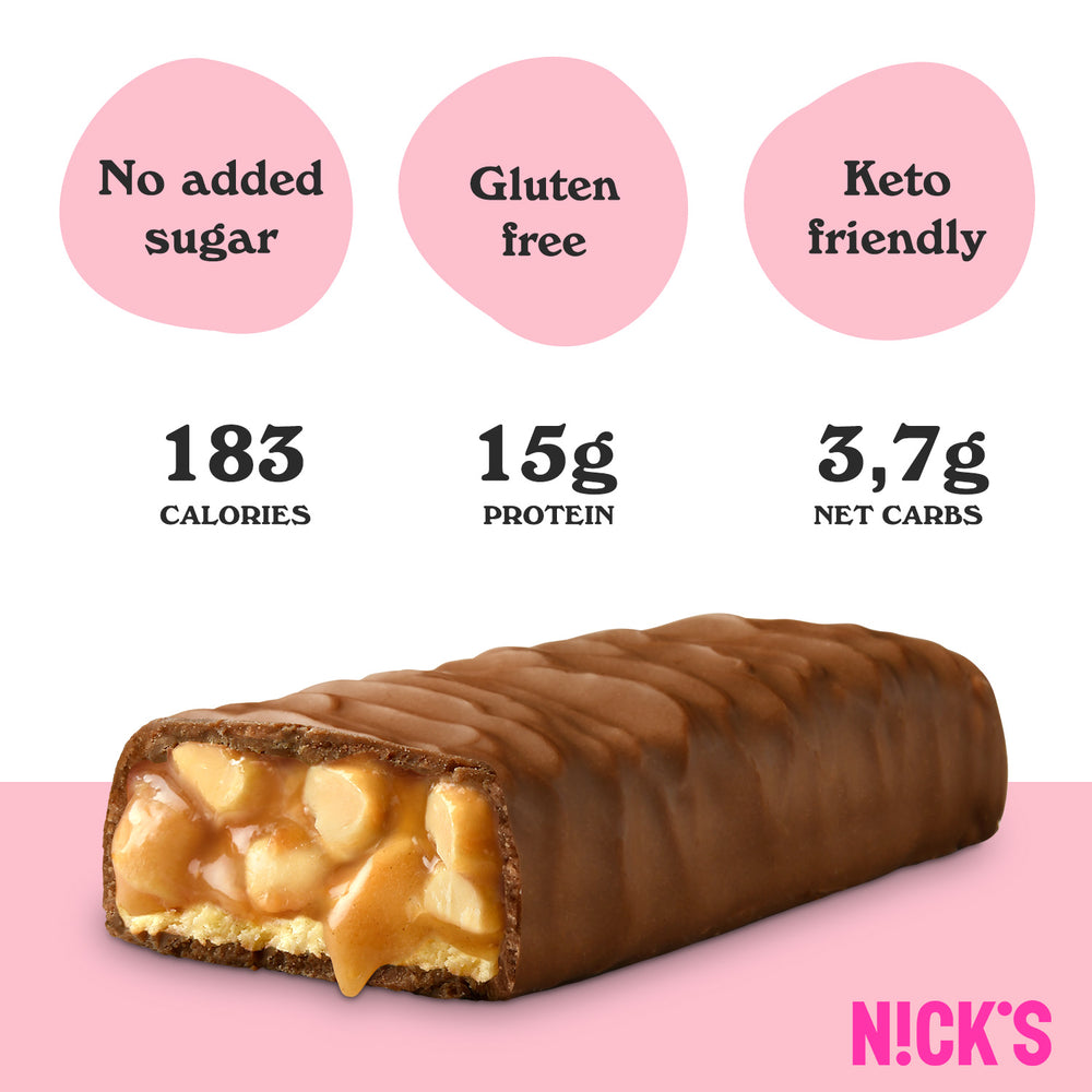  NICKS Protein Bars Chocolate Peanut